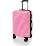 AVANCEA Skořepinový cestovní kufr DE2936 světle růžový S 55x38x25 cm