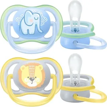 dudlíky PHILIPS AVENT Šidítko Ultra Air Pastel 0-6m, chlapec, 2 ks