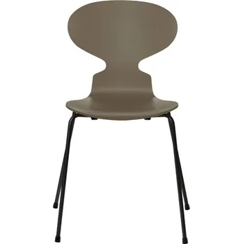 Jídelní židle Fritz Hansen Židle Ant™ 3101 lacquered, olive green / black