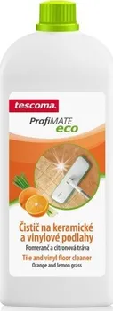 Čistič podlahy TESCOMA Profi Mate Eco čistič na keramické a vinylové podlahy pomeranč a citronová tráva 1 l