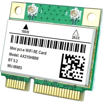 Síťová karta Intel AX210 WiFi 6E mini PCIe karta