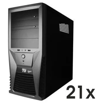 PC skříň ARCTIC Silentium T11 Black - 21ks bez obalu