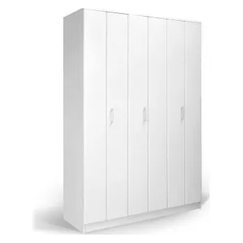Šatní skříň Skříň třídvéřová kombinovaná bílá FORTUNA F3