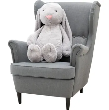 plyšák Aga4Kids Králík Figo 100 cm šedý