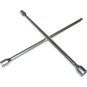 Sada nářadí Klíč křížový na kola, 17mm - 19mm - 21mm - 1/2"