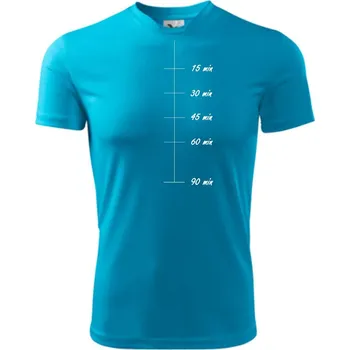 Pánské oblečení Sweat meter-minutes - Pánské triko Fantasy sportovní (dresovina) - S ( Světlý tyrkys )