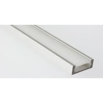 LED páska Hliníkový profil MICRO - ALU neanodizovaný, bez difuzoru