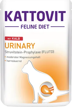 Krmivo pro kočku KATTOVIT Urinary kapsička telecí 85 g