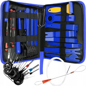 Nářadí pro automobil ISO V311D demontážní nástroje na palubní desku a čalounění 40 ks