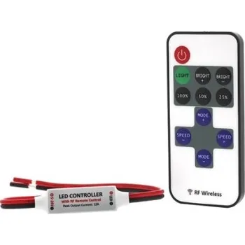 LED páska LED kontrolér Premium Line lighting MONO RF dálkové ovládání