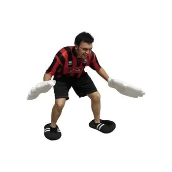 Sada nářadí PALADONE Nafukovací žertovné rukavice a boty na fotbal