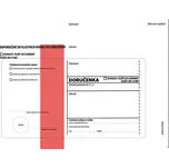Obálka doručenka červený pruh C5 162 x 217 mm 1000 ks