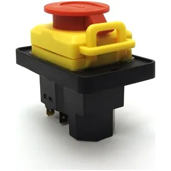 vypínač KEDU KJD Vypínač pro dvoukotoučovou brusku PROMA TDS-200 je spínač KJD18 6P AC400V/15(8)A