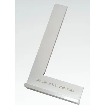 Úhloměr Kinex 4024 - Úhelník příložný 630x400mm, tloušťka 8,0mm, přesnost IV, ČSN 255124