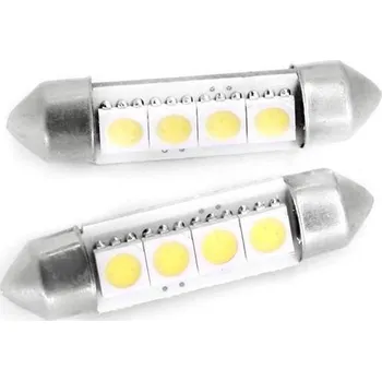 Autožárovka Interlook LED C5W 4 SMD 5050 bílá 39mm