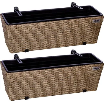 Truhlík Stilista Sada závěsných truhlíků 60 cm 2 ks