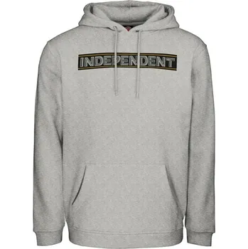 Pánská mikina INDEPENDENT mikina - BC Ribbon Hood Dark Heather (DARK HEATHER) velikost: S