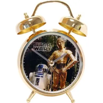 plyšák PRIME Star Wars C-3PO and R2-D2 retro budík