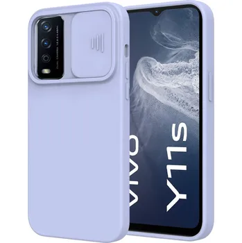 Kryt Vivo Y11s / Y20s s krytem fotoaparátu - světle modrý