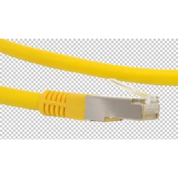 Síťový kabel PRIMECOOLER PATCH KABEL RJ45 10m CAT6 FTP 26# Copper yellow