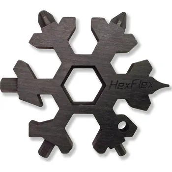 Cyklo nářadí Ostatní HexFlex Adventure Tool Black Standard