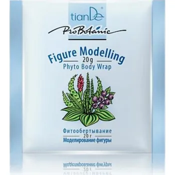Celulitida a strie Recenze tianDe Pro Botanic Figure Modelling Phyto Body Wrap bylinný zábal 20 g