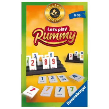 Desková hra Ravensburger Classic Compact: Let's play Rummy