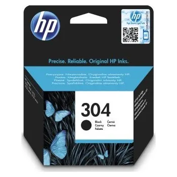 Tiskárna HP 304 Black Original Ink Cartridge, N9K06AE