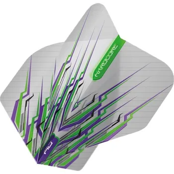 Příslušenství pro šipky Letky Red Dragon Hardcore Purple & Green Mohawk Dart Flights