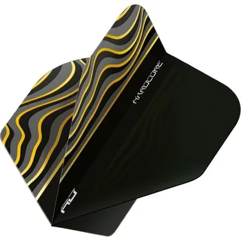 Příslušenství pro šipky Letky Red Dragon Hardcore Radical Black Wave Dart Flights