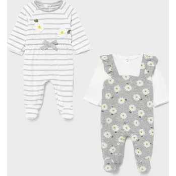 Kojenecký overall Dívčí novorozenecký overal Mayoral 1612 Velikost: 0-1 měsíc (55 cm)