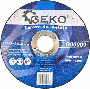 Řezný kotouč Geko G00009 125 mm