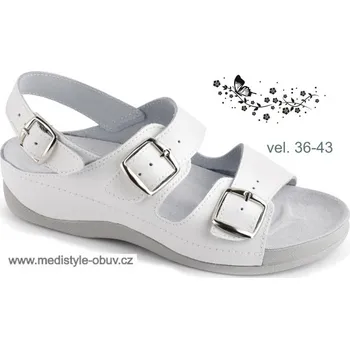 Dámská zdravotní obuv MEDISTYLE EMA SE-511 sandál bílý, bílá - 38