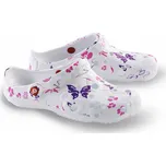 Obuv Schu'zz Globule 0029 bílá potisk motýli Velikost: 38