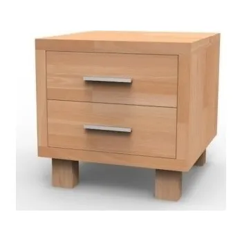 Noční stolek TEXPOL Noční stolek JANA SENIOR - z bukového masivu, buk masiv