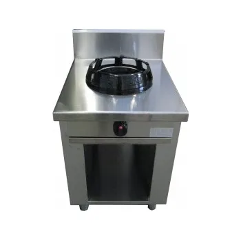 Sporák Čínský sporák plynový otevřená podestavba 1 hořák Casta