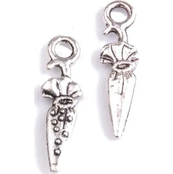 Přívěsek Přívěsek DEŠTNÍK, 7x25mm, 2ks