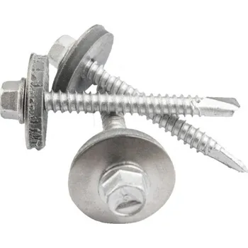 Dílna střešní šroub nerez A2 bimetal s podložkou