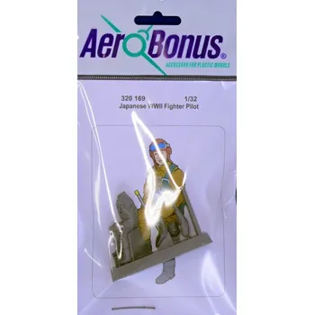 Plastikový model Aerobonus 1/32 Japanese WWII Fighter Pilot (1 fig.)