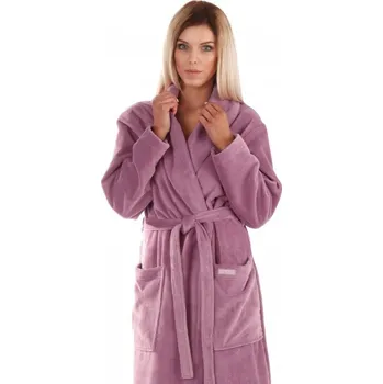 Dámský župan TAMPA župan se šálovým límcem Vestis 21 49 Velikost: RŮŽOVÁ 3312, XL