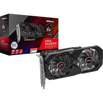 ASRock Radeon RX 6500 XT Phantom Gaming…