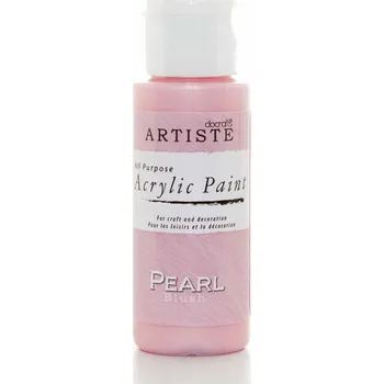 Výtvarná barva Akrylové barvy Artiste perleťové 59ml Barva: růžová