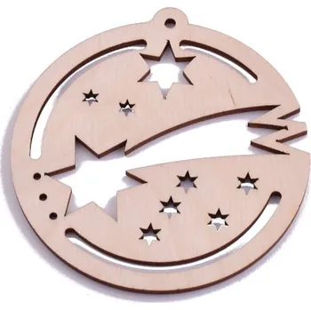 Vánoční dekorace EU Dekorace hvězda 9cm