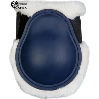 Koňské kamaše Strouhavky HKM -TEDDYLEECE- - Tmavě zelená - Full