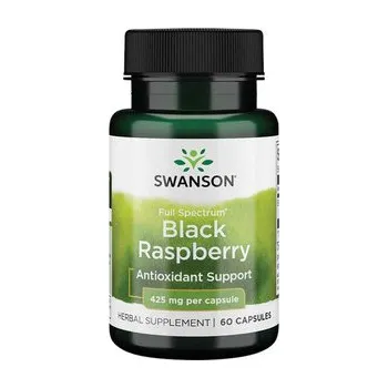 Swanson Full Spectrum Black Raspberry Doplněk stravy pro podporu imunity 60 ks, kapsle, 425 mg