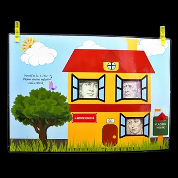 Vak na peníze Dům - jak originálně a vtipně darovat peníze