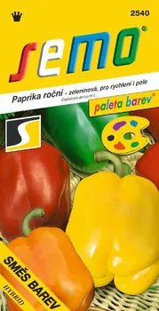 Semeno SEMO Paprika roční zeleninová směs barev 15 ks