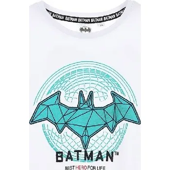 Chlapecké tričko Bílé tričko s potiskem Batman Velikost: 104