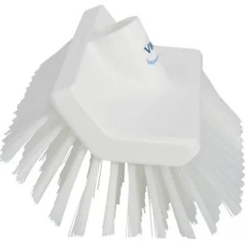 Vikan Zahnutý kartáč na podlahu a stěny, 245 mm - Vikan Označení +5 bílá