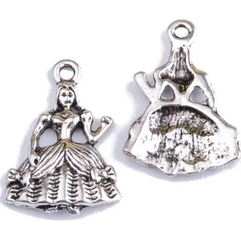 Přívěsek Přívěsek PRINCEZNA, 14x21mm, 2ks